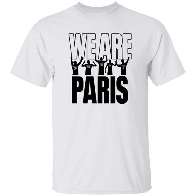 Messi PSG Shirt We Are Paris Shirt