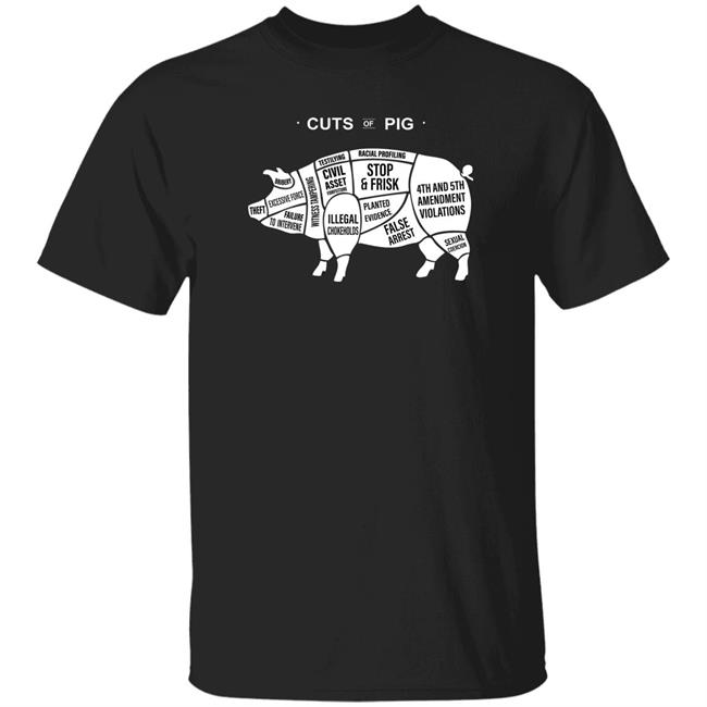 Cuts Of Pig Shirt