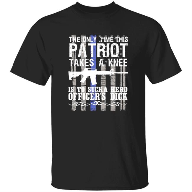 The Only Time This Patriot Takes A Knee Shirt