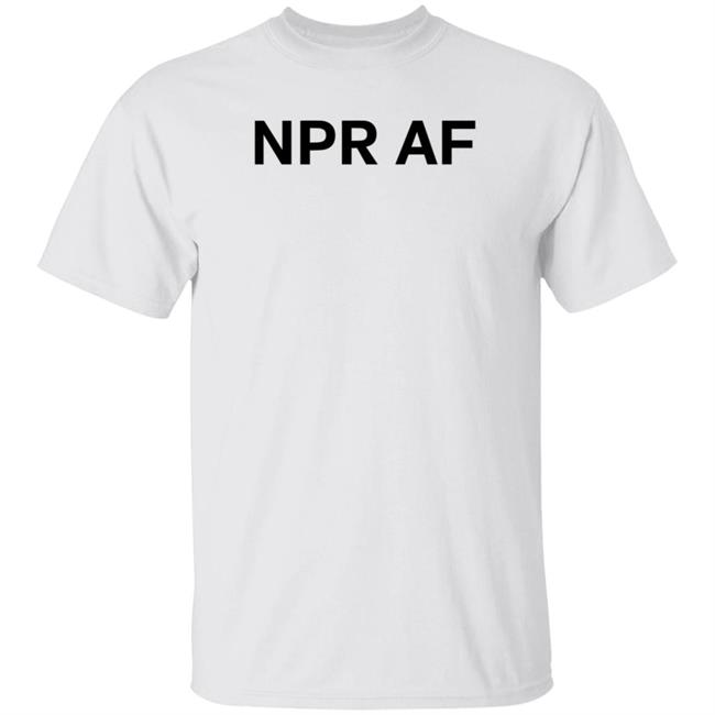 Npr Af Shirt Npr Shop