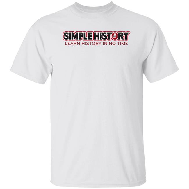 Simple History Merch Logo Shirt
