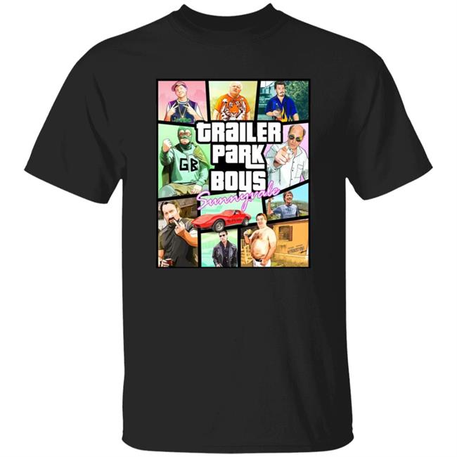 Trailer Park Boys Gta Shirt Grand Theft Auto Trailer Park Boys Shirt