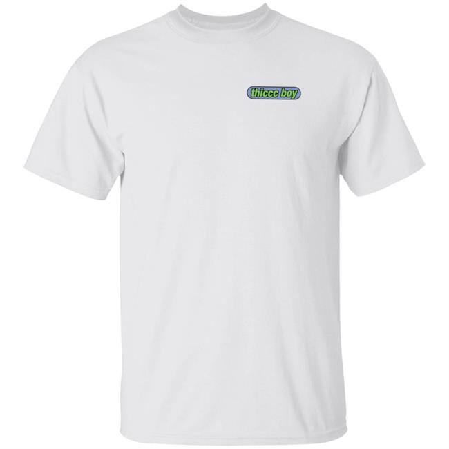 MyNhung - Thiccc Boy Merch Globe White Tee Shirt Brendanschaubmerch Thiccc Boy Globe White Tee Shirt Hoodie Sweatshirt