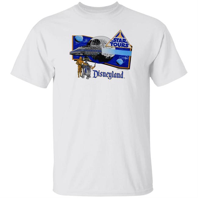 Uyen - 1986 Star Tours Disneyland Shirt Vintage Star Wars Star Tours 80S Disneyland T Shirt Hoodie Sweatshirt