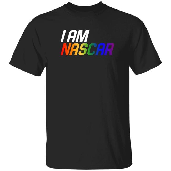 MyNhung - I Am Nascar Shirt Nascar Store Men's Nascar Black Checkered Flag Pride T Shirt Hoodie Sweatshirt