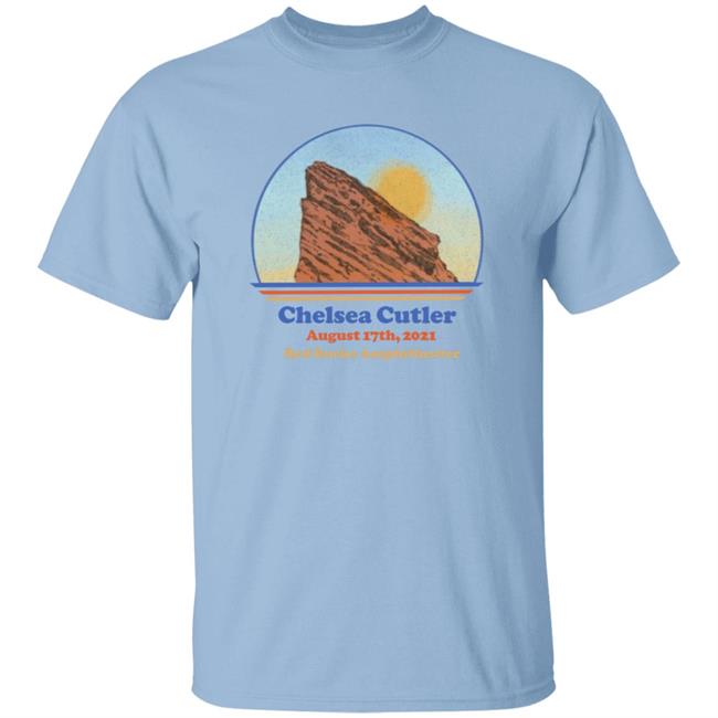 Chelsea Cutler Merch Chelsea Cutler Red Rocks T-Shirt