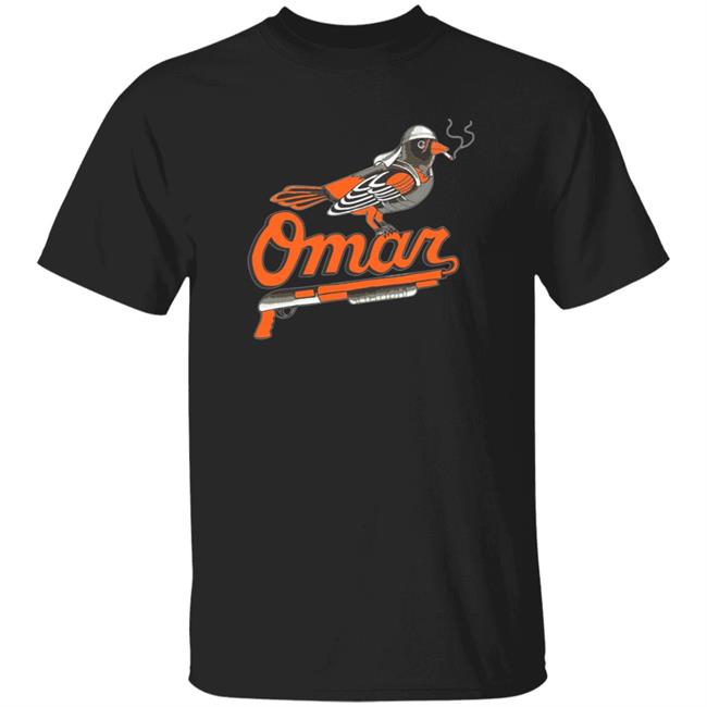 Omar Comin t Shirt Hamsterdam Store Omar Little Omar Oriolet Shirt
