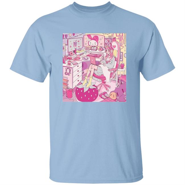 Kirumade Fuku Mono Merch Strawberry Mood Shirt