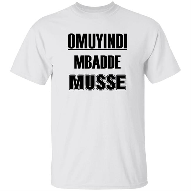 Uyen - Wilfred Zahaa Omuyindi Mbadde Musse Shirt Hoodie Sweatshirt