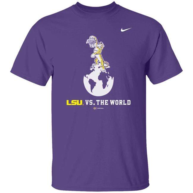 Vu - Lsu Basketball Vs The World Shirt LSU Tigers Basketball
