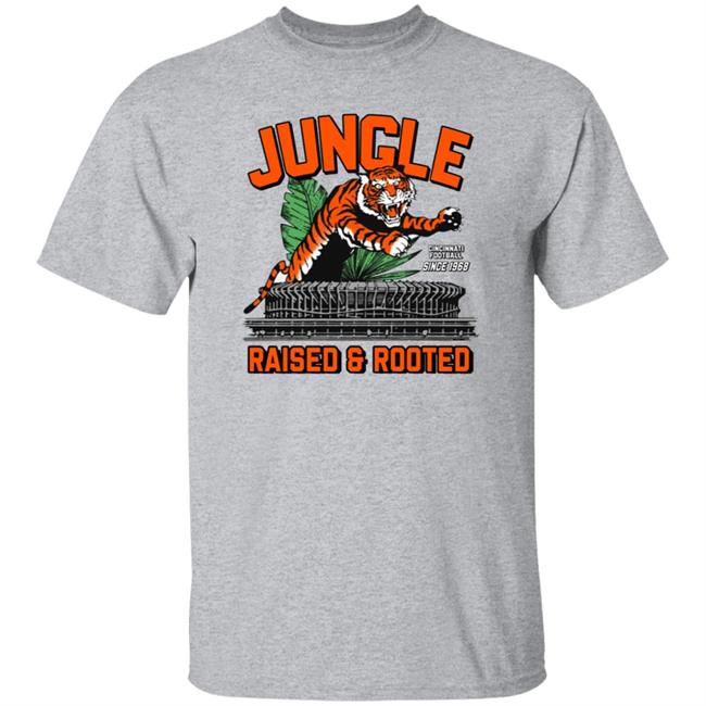 Ai - Jungle Raised Rooted Shirt Drew Garrison Jungle Raised Rooted Shirt Hoodie Sweatshirt