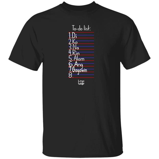 Ai - To Do List Shirt Arshiethromycin To Do List Shirt Hoodie Sweatshirt
