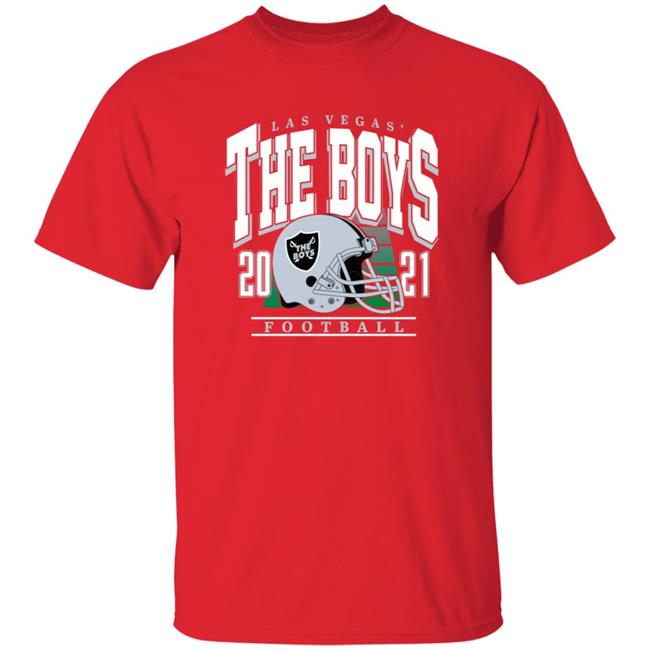Las Vegas The Boys 2021 Football Shirt Las Vegas The Boys 2021 Football Shirt Barstoolsports Merch The Boys Lv Helmet Shirt Hoodie Sweatshirt