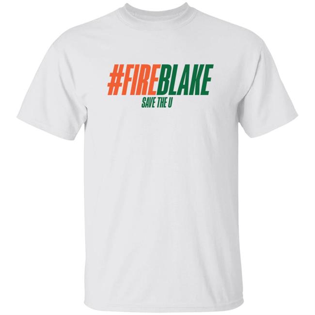 Fireblake Save The U Shirt Canes Corner Store Fireblake Save The U Shirt Hoodie Sweatshirt