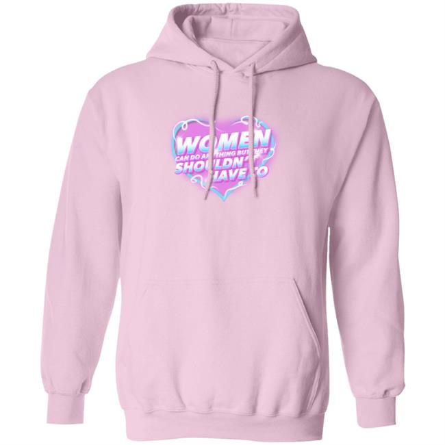 She Rates Dogs Merch Women Can Do Anything Lavender Hoodie