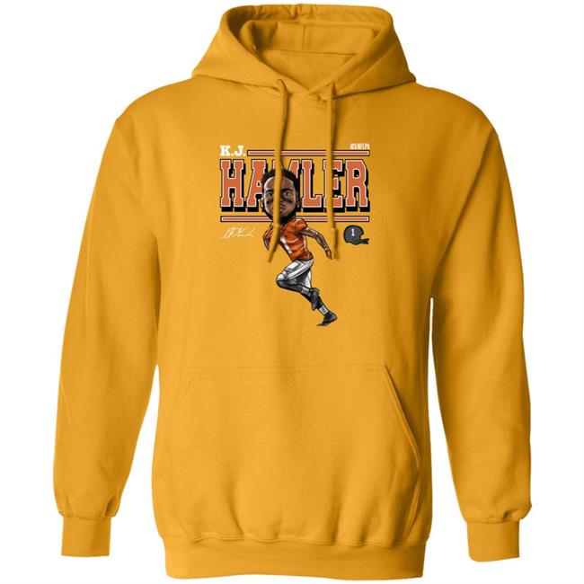 Tim Patrick Wearing Kj Hamler Shirt Denver Football K.J. Hamler Cartoon Shirt Tim Patrick Wearing Kj Hamler Shirt Denver Football K.J. Hamler Cartoon Shirt