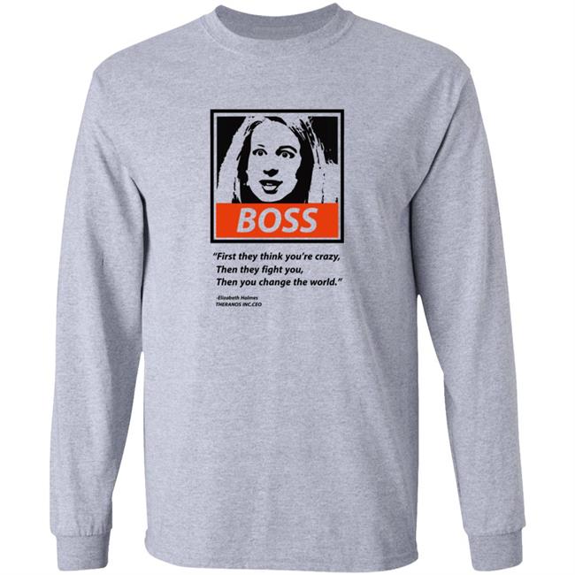 Elizabeth Holmes Merch Elizabeth Holmes Theranos T-Shirt