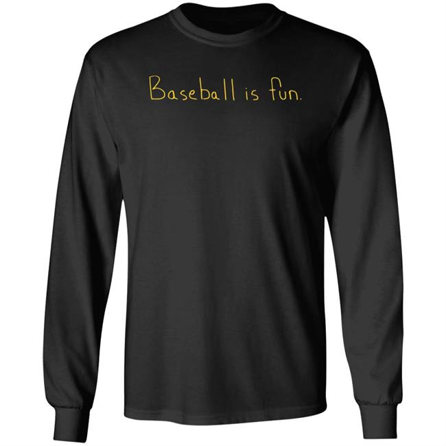 Baseball Is Fun T Shirt Baseball Is Fun Merch
