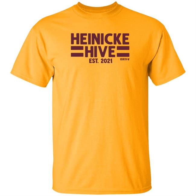 Taylor Heinicke Hive Shirt BreakingT Store Taylor Heinicke Hive Est 2021 Shirt Hoodie Sweatshirt