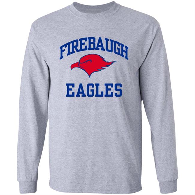 Firebaugh Eagles Hoodie Josh Allen Firebaugh Eagles Throwback High School Hoodie