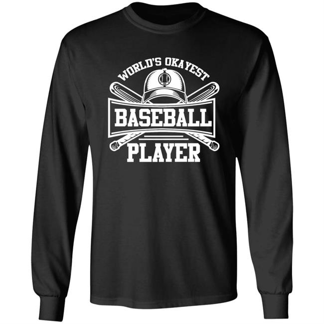 World's Okayest Baseball Player Shirt Brett Phillips