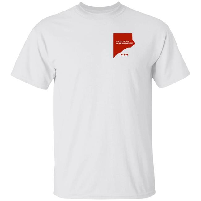 A Kid From Scarborough Shirt Scarboroughspots Store A Kid From Scarborough 23 Shirt Hoodie Sweatshirt