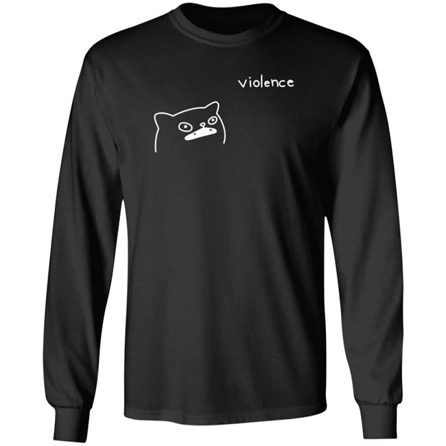 Violencia Shirt Poorly Drawn Cats Merch Violencia Shirt