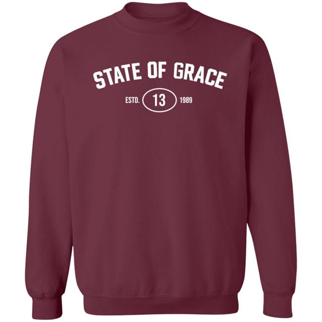Taylor Swift State Of Grace Sweatshirt State Of Grace Red Taylor's Version Sweatshirt