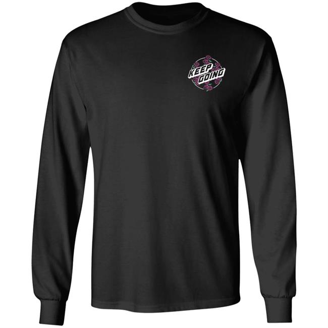 Xenbe Merch Xenbe Keep Going Flowers Hoodie