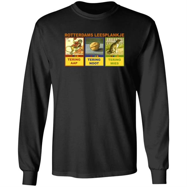 Rotterdams Leesplankje Shirt Rotterdams Leesplankje Tering Aap Tering Noot Tering Mies Shirt Hoodie Sweatshirt