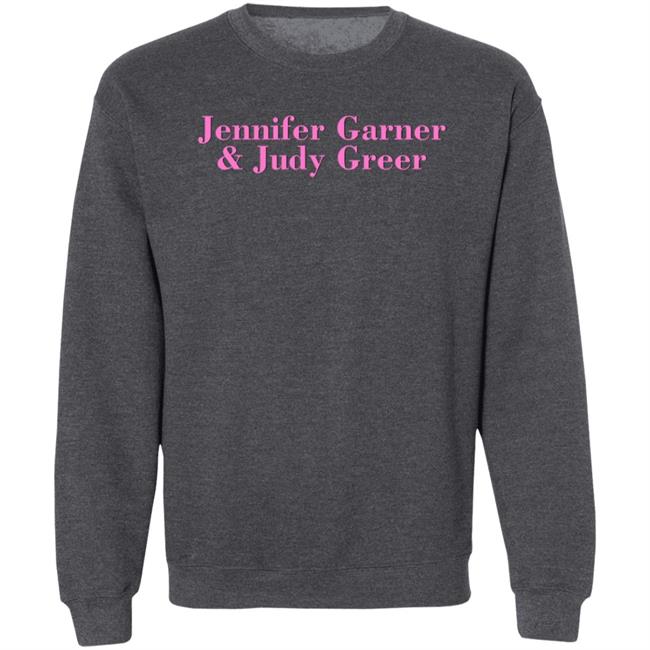 Super Yaki Merch Jennifer & Judy Raglan Sweatshirt Jennifer Garner & Judy Greer Sweatshirt