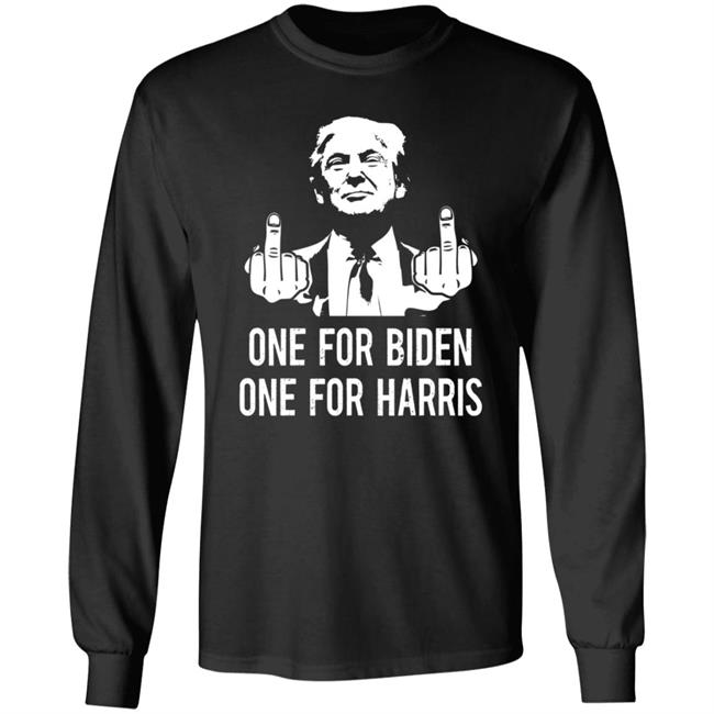 One For Biden One For Harris Shirt