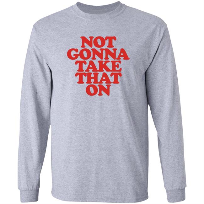 Bitch Sesh Merch Not Gonna Take That On Shirt
