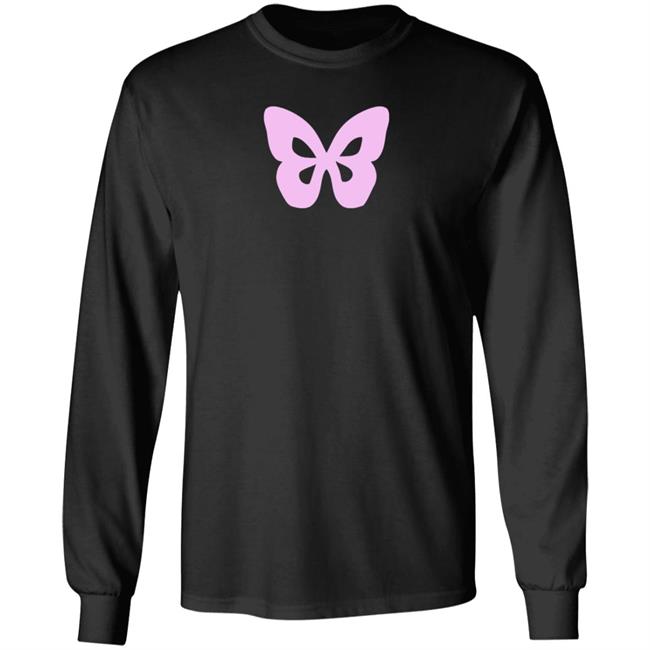 Luna Li Brown Butterfly Hoodie Luna Li Merch