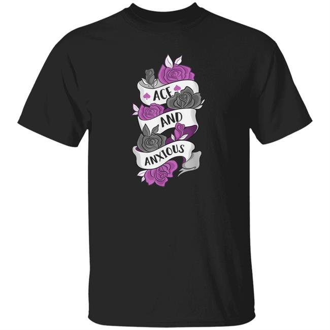 Ace And Anxious Shirt Miladyconfetti Ace And Anxious Shirt Hoodie Sweatshirt