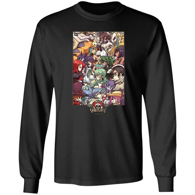 Skullgirls One More Once! Key Art Shirt Combo Breaker Merch