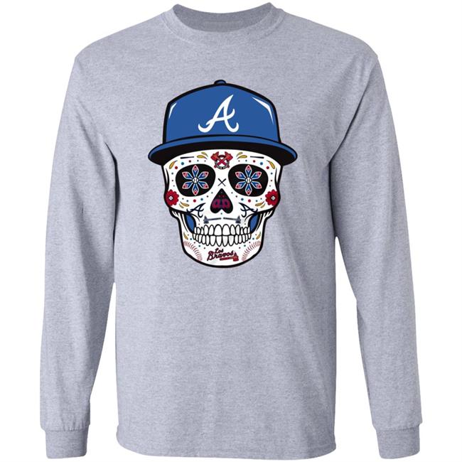 Atlanta Braves Sugar Skull Shirt Joc Pederson