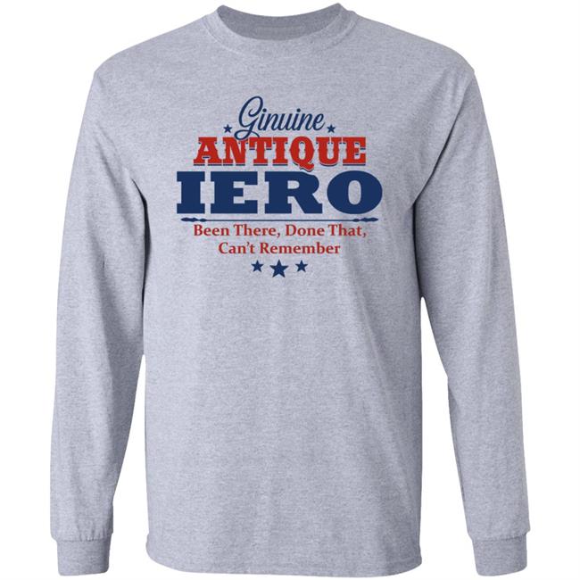 Genuine Antique Iero Shirt Genuine Antique Iero Been There Done That Can't Remember Shirt