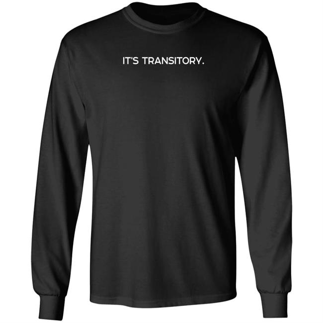 It's Transitory Long Sleeve Shirt Hoodie Sweatshirt Arbitrage Andy Store