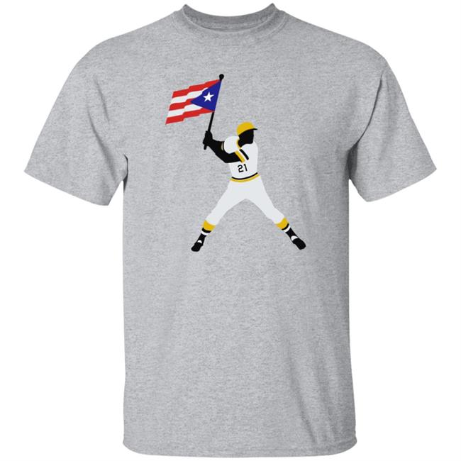 Jason Mackey Clemente Swinging Flag Shirt Hoodie Sweatshirt Baseballism Shop