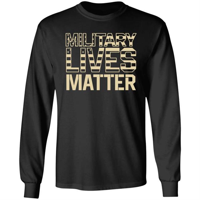 Brittany Aldean Military Lives Matter Long Sleeve Shirt Brittandkasi Merch