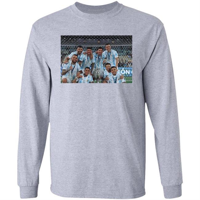 Argentina As Copa America Champions Shirt Roy Nemer Rodrigo De Paul’S Shirt