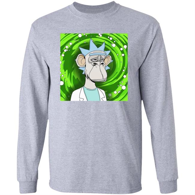 Bored Ape Rick And Morty Shirt