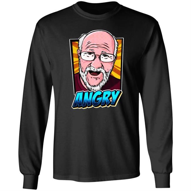 Angry Grandpa Merch Angry Portrait Shirt
