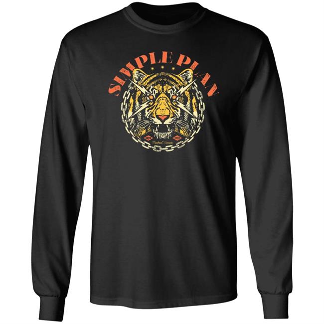 Simple Plan Tiger Shirt Simple Plan Merch