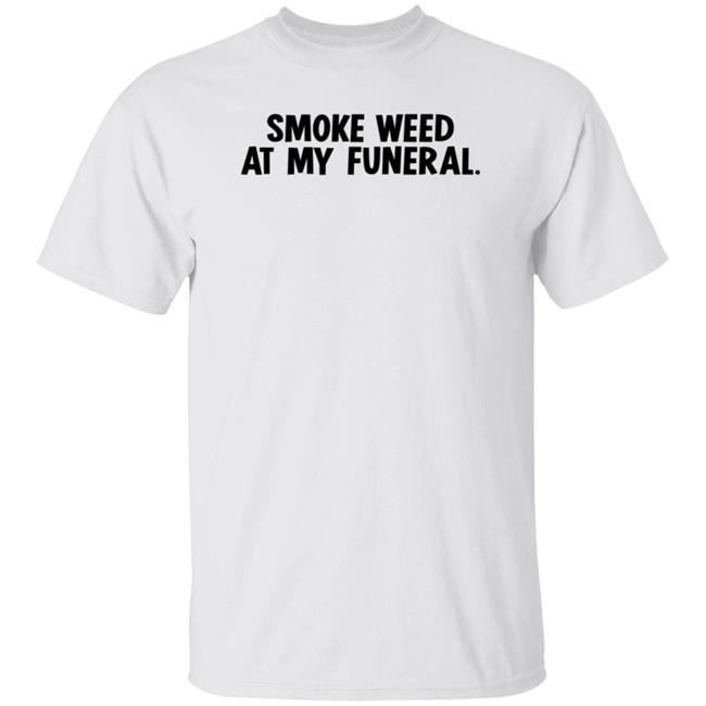Koala Puffs Smoke Weed At My Funeral Shirt