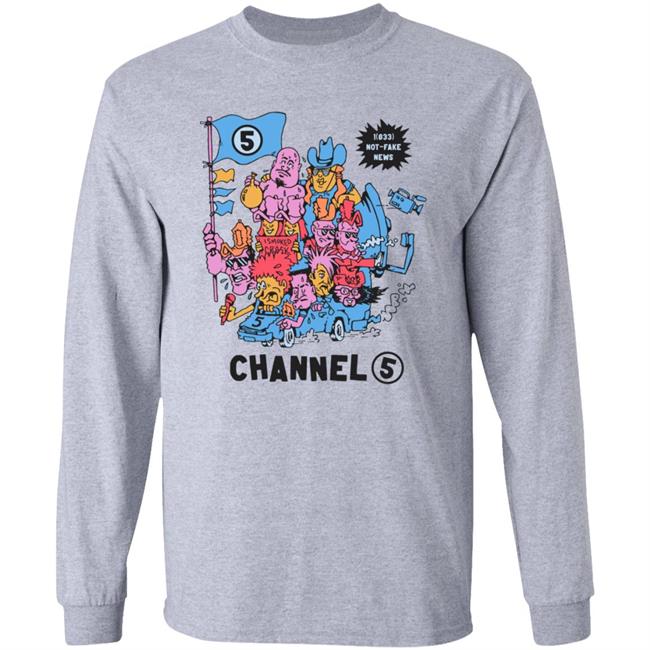 Channel5 Merch The Characters Shirt Channel 5 Andrew Callaghan Merch