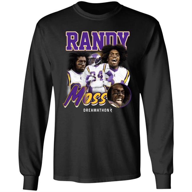 Justin Jefferson Wearing Randy Moss Dreamathon Shirt Dreamathon Merch