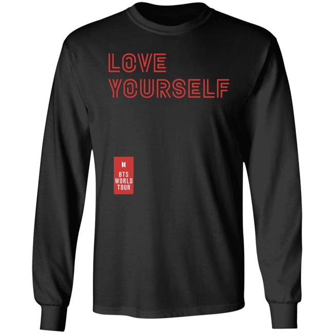 Donnie Wahlberg Love Yourself Bts World Tour Shirt