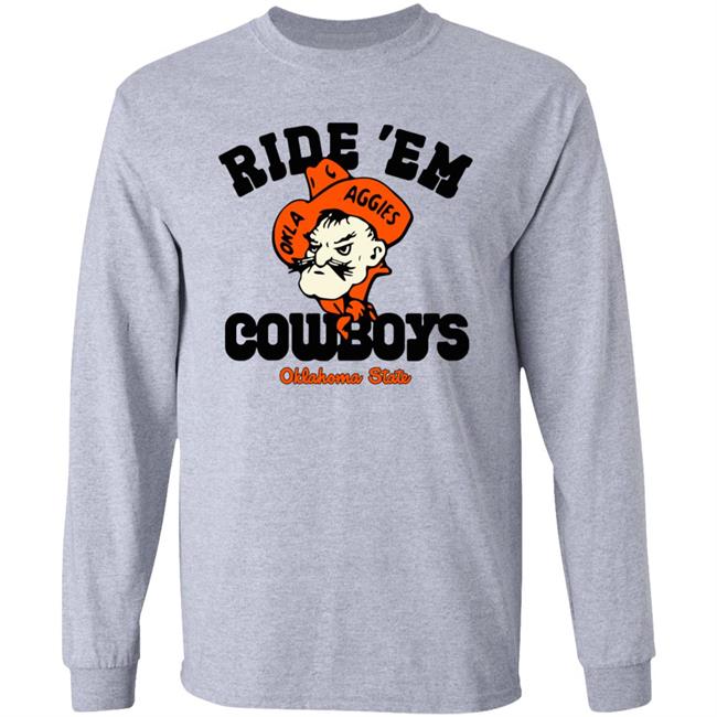 Homefield Apparel Osu Ride 'Em Cowboys Oklahoma State Shirt